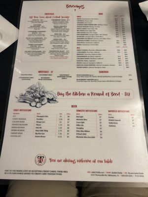 Menu photo 2 Table 23 Tallahassee, FL Menu photo 2 Table 23 Tallahassee, FL