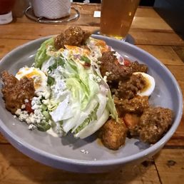 Buffalo Chicken Wedge Salad
