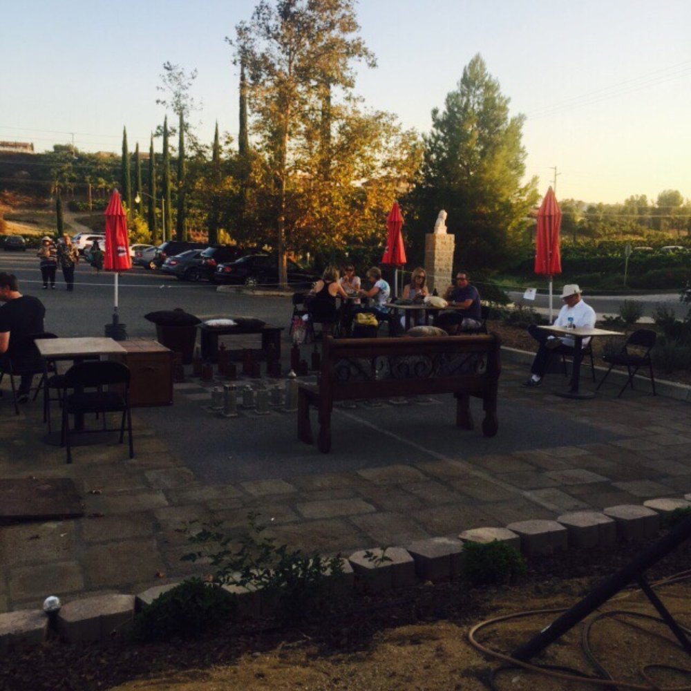 Shakespeare In The Vines - Entertainment patio with food, wine, pets and chess. - Performing Arts Near Me - Temecula, California