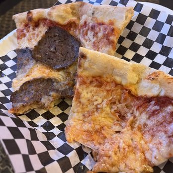 Secret Pizza - Meatball slice and cheese slice - Pizza Near Me - Las Vegas, Nevada Secret Pizza - Meatball slice and cheese slice - Pizza Near Me - Las Vegas, Nevada