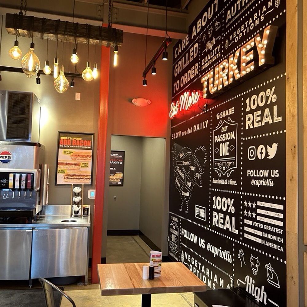 Capriotti's Sandwich Shop - Interior - Sandwiches Near Me - Madison, Alabama Capriotti's Sandwich Shop - Interior - Sandwiches Near Me - Madison, Alabama