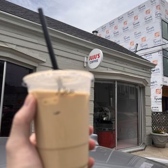 JUJU'S COFFEE - Signature Drink: Neapolitan= White Chocolate & Strawberry 5/5 - Coffee & Tea Near Me - Dallas, Texas JUJU'S COFFEE - Signature Drink: Neapolitan= White Chocolate & Strawberry 5/5 - Coffee & Tea Near Me - Dallas, Texas
