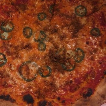 Pitfire Pizza - SAY CHEESE with vegan sausage and jalapeños - Pizza Near Me - Culver City, California Pitfire Pizza - SAY CHEESE with vegan sausage and jalapeños - Pizza Near Me - Culver City, California
