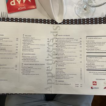 Café Imperial - The menu for that evening - Czech Near Me - Prague, Puerto Rico Café Imperial - The menu for that evening - Czech Near Me - Prague, Puerto Rico