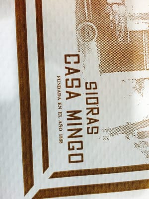 Menu photo 5 Casa Mingo Madrid, M