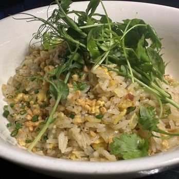 Twenty Eight - Garlic Fried Rice! Not sure how he can get all these amazing flavors from Rice but he did!!! - Steakhouses Near Me - Irvine, California