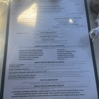 Great Maple San Diego - Menu - Breakfast & Brunch Near Me - San Diego, California