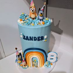 Cocoa & Stardust - Bluey Birthday Cake!