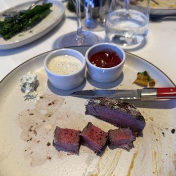 Warehouse 72 - Phone did not eat first. My filet was perfectly cooked! - American Near Me - Irvine, California Warehouse 72 - Phone did not eat first. My filet was perfectly cooked! - American Near Me - Irvine, California