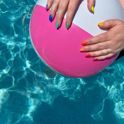 D's Elite Nails & Spa - Pride month nails from David!