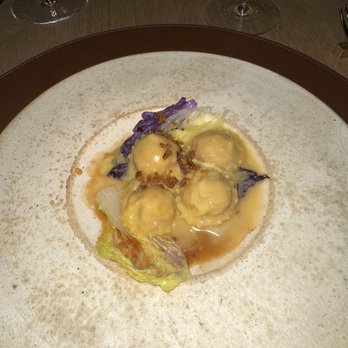 Quince - Guinea hen bottoni, conical & red dragon cabbage - French Near Me - San Francisco, California