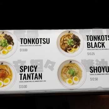 Sansotei Ramen - Menu - Ramen Near Me - Toronto, Ontario Sansotei Ramen - Menu - Ramen Near Me - Toronto, Ontario
