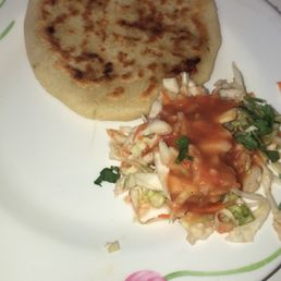 Pork and cheese papusa Pork and cheese papusa