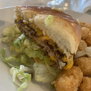 Ruby Tuesday - Cross section of burger - Burgers Near Me - Saraland, Alabama Ruby Tuesday - Cross section of burger - Burgers Near Me - Saraland, Alabama