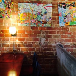 Wine Down On Main - Interesting artwork.