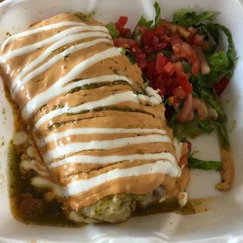 El Limon Havertown  - Carnitas Burrito with chipotle sauce - Mexican Near Me - Havertown, Pennsylvania