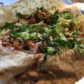 Chipotle Mexican Grill - Chicken bowl with tortilla on bottom. - Mexican Near Me - Pittsburgh, Pennsylvania