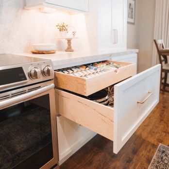 Kitchen Envy - Drawers within drawers means optimal storage space - General Contractors Near Me - Reno, Nevada
