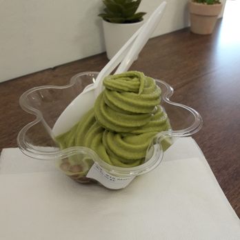 Mochi Fresh - Matcha ice cream that is not even half filled. - Desserts Near Me - Tempe, Arizona