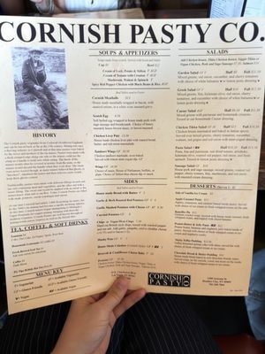 Menu photo 2 Cornish Pasty Las Vegas, NV