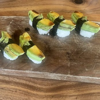 Uchibā Austin - avocado sushi - least impressed by this lacked flavor - Cocktail Bars Near Me - Austin, Texas