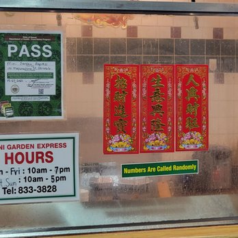 Mini Garden Express - "numbers are called randomly" - Chinese Near Me - Honolulu, Hawaii Mini Garden Express - "numbers are called randomly" - Chinese Near Me - Honolulu, Hawaii