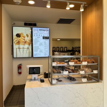 Rabbit Rabbit Cream - Inside Rabbit Rabbit Cream (with Manresa Bread offerings on display) - Ice Cream & Frozen Yogurt Near Me - Palo Alto, California Rabbit Rabbit Cream - Inside Rabbit Rabbit Cream (with Manresa Bread offerings on display) - Ice Cream & Frozen Yogurt Near Me - Palo Alto, California