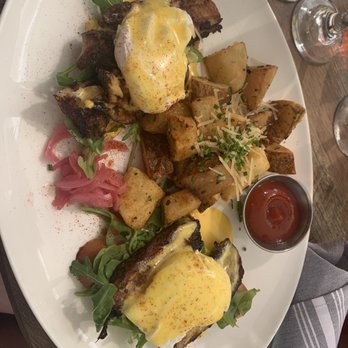 Parallel Wine and Whiskey Bar - Pork belly eggs Benedict. Life changing - Wine Bars Near Me - Ashburn, Virginia Parallel Wine and Whiskey Bar - Pork belly eggs Benedict. Life changing - Wine Bars Near Me - Ashburn, Virginia