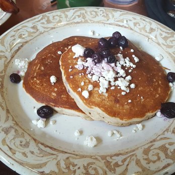 Another Broken Egg Cafe - Blueberry goat cheese pancakes - Breakfast & Brunch Near Me - Houston, Texas Another Broken Egg Cafe - Blueberry goat cheese pancakes - Breakfast & Brunch Near Me - Houston, Texas