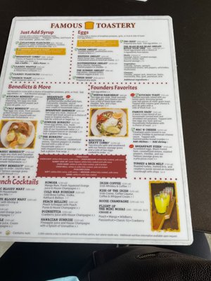 Menu photo 2 Famous Toastery Concord, NC