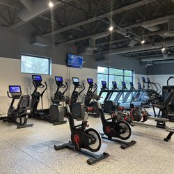 Anytime Fitness - Large Premium Cardio area.