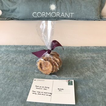Cormorant Boutique Hotel - Yummy treat upon my arrival! - Hotels Near Me - La Jolla, California