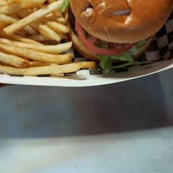 This, in our opinion, is a great bar hamburger and fries