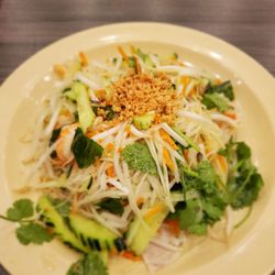 Pho Noodles - No. 76 papaya salad