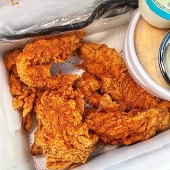 Golden Chick - Golden tenders spicy (make sure you order lotta zing sauce to dip it's my favorite thing on the planet ) I'm addicted to golden chick - Fast Food Near Me - Little Elm, Texas Golden Chick - Golden tenders spicy (make sure you order lotta zing sauce to dip it's my favorite thing on the planet ) I'm addicted to golden chick - Fast Food Near Me - Little Elm, Texas