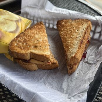Backwater Jacks - Kids meal- PB&J and chips - American Near Me - Osage Beach, Missouri Backwater Jacks - Kids meal- PB&J and chips - American Near Me - Osage Beach, Missouri