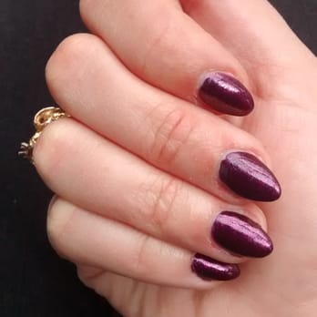 Myano Nails & Spa - Sort of decent almond acrylics. Worst nails not pictured. - Skin Care Near Me - Seattle, Washington