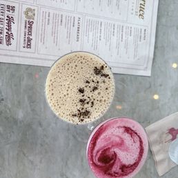 Espresso Martini and Clover Espresso Martini and Clover
