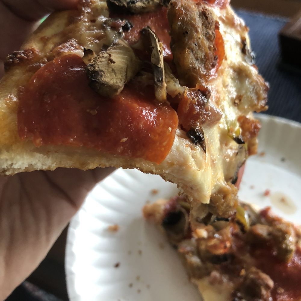 The Works w light pep/onions
