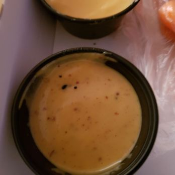 Buffalo Wild Wings - You can see what makes the honey mustard in this picture. - Chicken Wings Near Me - Muskogee, Oklahoma Buffalo Wild Wings - You can see what makes the honey mustard in this picture. - Chicken Wings Near Me - Muskogee, Oklahoma