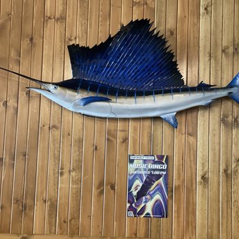 Louie’s Corner Bar - a sailfish mounted on the wall - Pizza Near Me - Kalamazoo, Michigan Louie’s Corner Bar - a sailfish mounted on the wall - Pizza Near Me - Kalamazoo, Michigan