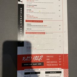 Drink Menu Drink Menu