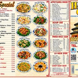 Happy China - Menu
