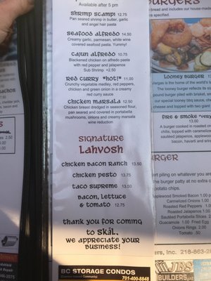Menu photo 5 Skal Bar and Grill Vergas, MN