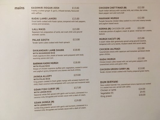 Menu photo 6 Mango Indian London, XGL