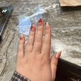 Gel x with design