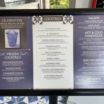Bar Riva - Menu - Pubs Near Me - Lake Buena Vista, Florida