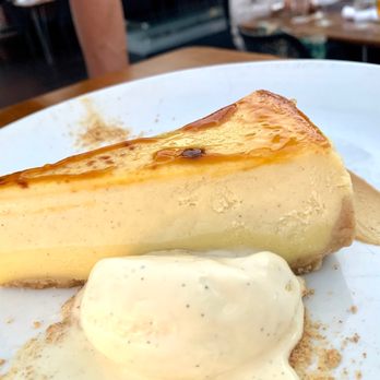 Shore - Crème brûlée cheesecake - New American Near Me - Longboat Key, Florida