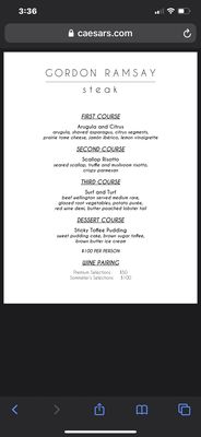 Menu photo 8 Gordon Ramsay Steak North Kansas City, MO Menu photo 8 Gordon Ramsay Steak North Kansas City, MO
