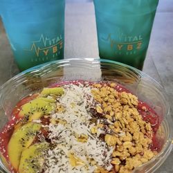 Vital Vybz Juice Bar - Choice of Acai Bowl & Juice